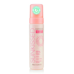 Sunkissed Express 1 hora Bronceado Espuma 200 ml