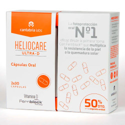 HELIOCARE ULTRA D fotoprotección desde el interior con vitamina D dúo 2 x 30 cápsulas by HELIOCARE for Woman