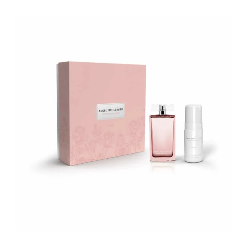 Angel Schlesser Femme Naturelle Rose Eau De Toilette Vaporisateur 100 ml Coffret 2 Pièces