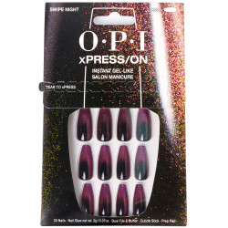 OPI xPRESS ON Unas Artificiales Nail Art Swipe Night 30 u by OPI for Unisex