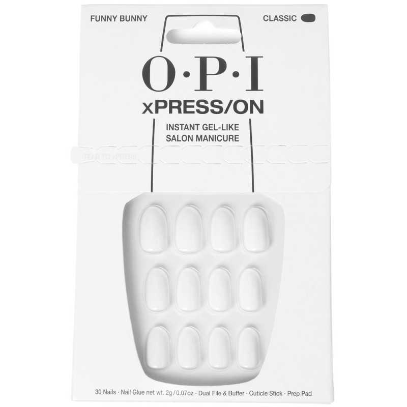 OPI xPRESS ON Unas Artificiales Tonos Iconicos Funny Bunny 30 u by OPI for Unisex OPI xPRESS ON Unas Artificiales Tonos Iconicos Funny Bunny 30 u by OPI for Unisex