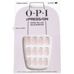OPI xPRESS ON Unas Artificiales Nail Art Manicura Francesa 30 u by OPI for Unisex