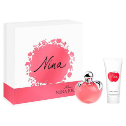 Nina Ricci Nina Eau de Toilette Recarregável 80ml Loção Corporal Cremosa 75ml