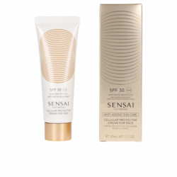 SILKY BRONZE cellular protective cream for face SPF50 50 ml by SENSAI for Unisex