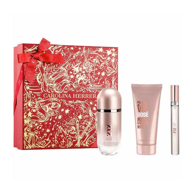 Coffret cadeau 3 pièces 212 VIP ROSÉ