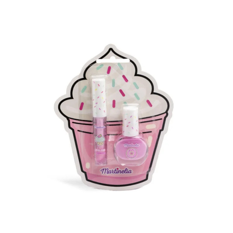 Conjunto de unhas e lábios Martinelia
