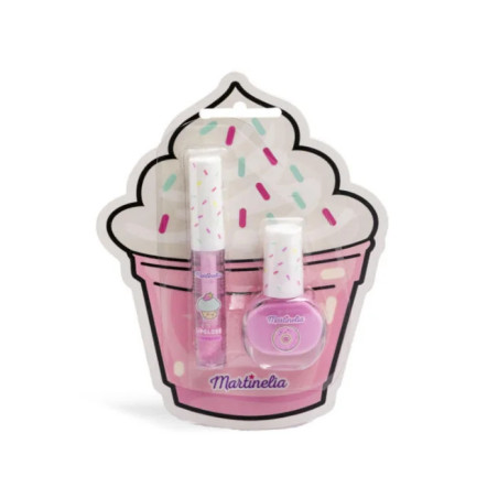 Set de uñas y labios Martinelia