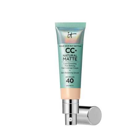CC NATURAL MATTE base de maquillaje en crema SPF40 Fair 32 ml by IT COSMETICS for Unisex