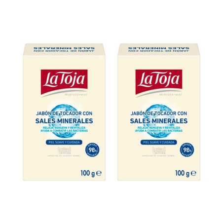 HIDROTERMAL JABÓN MANOS PACK 2 x 100 gr by LA TOJA for Unisex