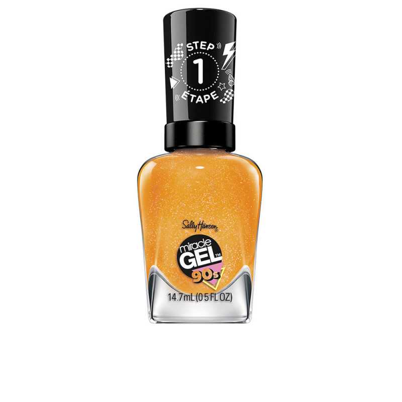 MIRACLE GEL 90s esmalte de unas Be Bright Back 147 ml by SALLY HANSEN for Unisex MIRACLE GEL 90s esmalte de unas Be Bright Back 147 ml by SALLY HANSEN for Unisex