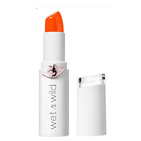 Rouge à lèvres Wet N Wild Mega Last High-Shine Tanger-Ring The Alarm