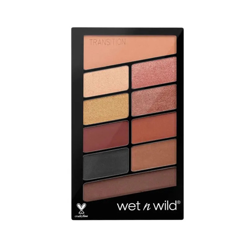 Palette de 10 fards à paupières Wet N Wild Color Icon My Glamour Squad