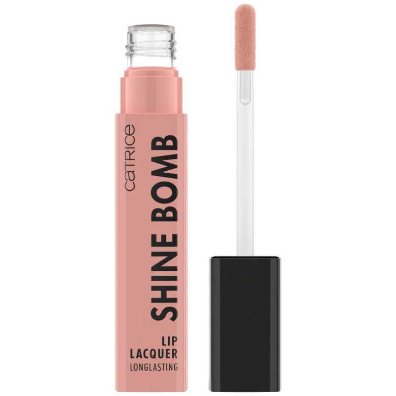 SHINE BOMB barra de labios liquida 010 French Silk 3 ml by CATRICE for Unisex SHINE BOMB barra de labios liquida 010 French Silk 3 ml by CATRICE for Unisex