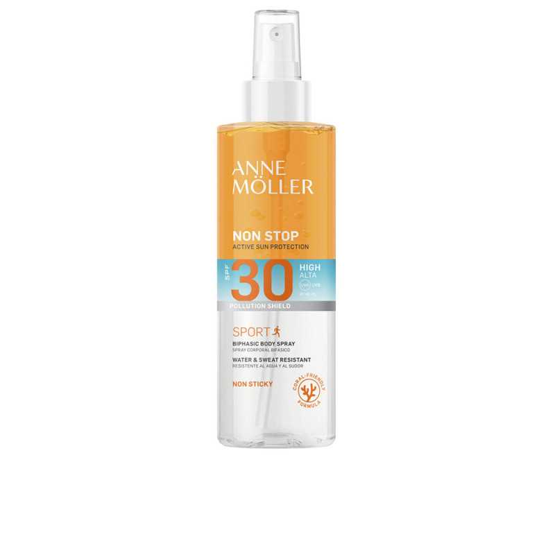 NON STOP protección solar bifásica SPF30 150 ml by ANNE MÖLLER for Unisex NON STOP protección solar bifásica SPF30 150 ml by ANNE MÖLLER for Unisex