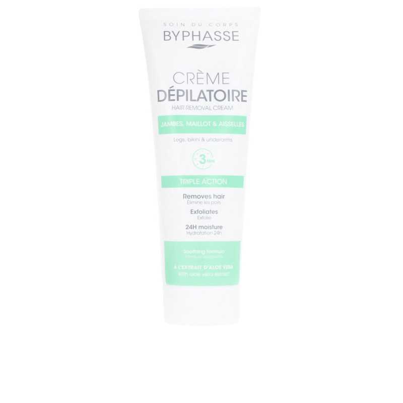 CREMA DEPILATORIA extracto de aloe vera 125 ml by BYPHASSE for Woman CREMA DEPILATORIA extracto de aloe vera 125 ml by BYPHASSE for Woman