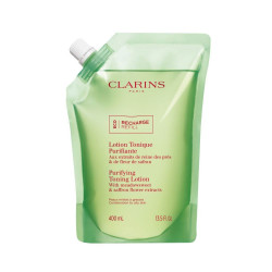 LOCIÓN TÓNICA purificante para pieles mixtas y grasas recarga 400 ml by CLARINS for Woman