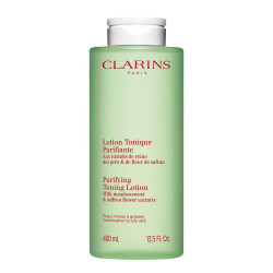 LOCIÓN TÓNICA purificante para pieles mixtas y grasas 400 ml by CLARINS for Woman