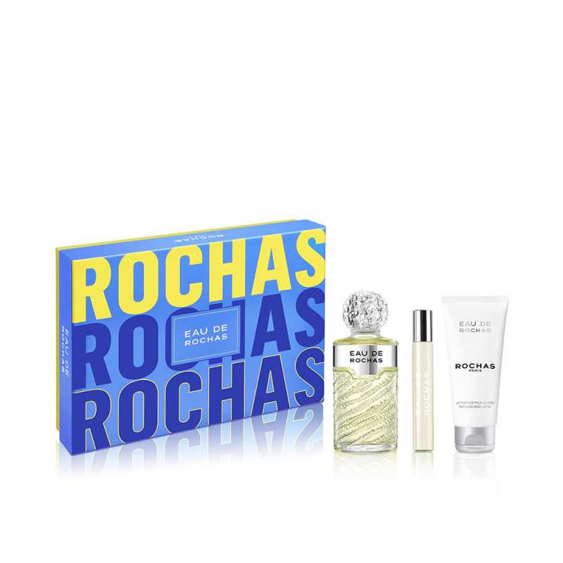 EAU DE ROCHAS ESTUCHE 3 pz by ROCHAS for Woman EAU DE ROCHAS ESTUCHE 3 pz by ROCHAS for Woman
