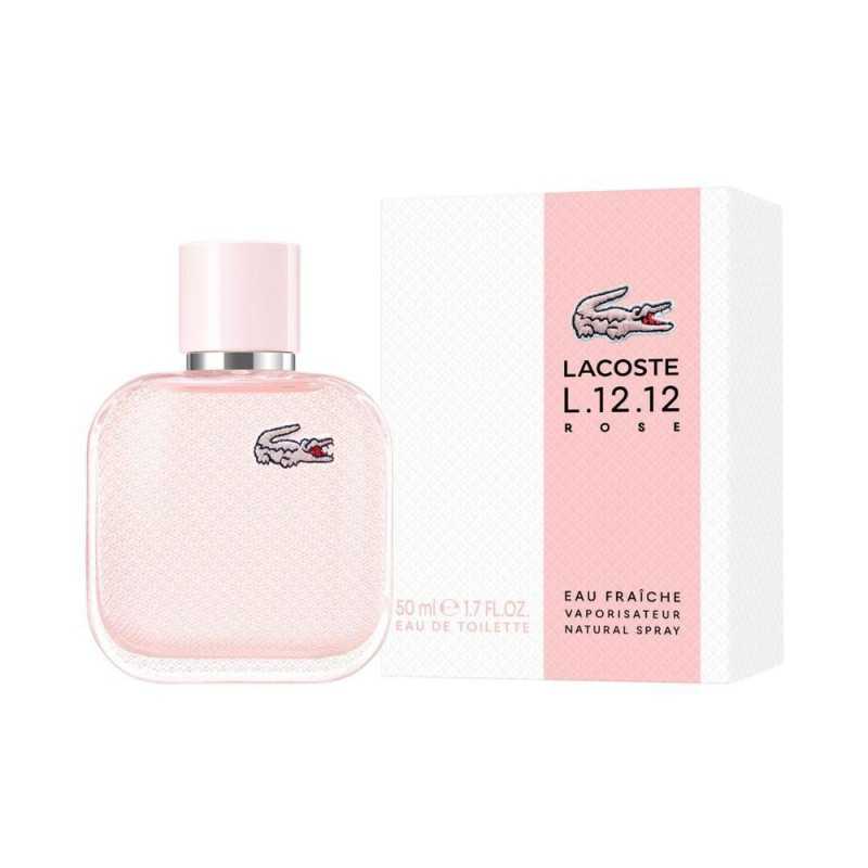 LACOSTE L.12.12 ROSE EAU FRAICHE edt vapo 50 ml by LACOSTE for Woman LACOSTE L.12.12 ROSE EAU FRAICHE edt vapo 50 ml by LACOSTE for Woman