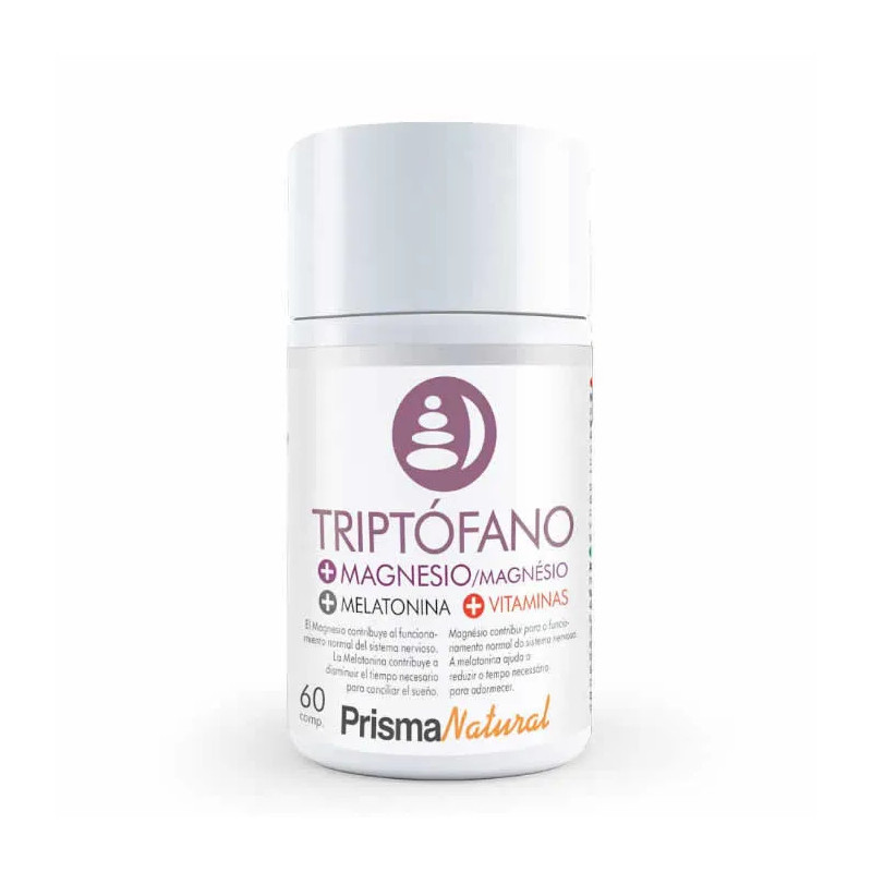 Prisma Natural Triptofano + Magnesio + Melatonina + Vitamine 60 Capsule