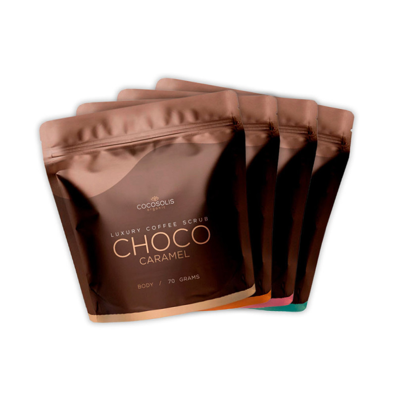 LUXURY COFFEE SCRUB BOX lote 4 pz by COCOSOLIS for Woman