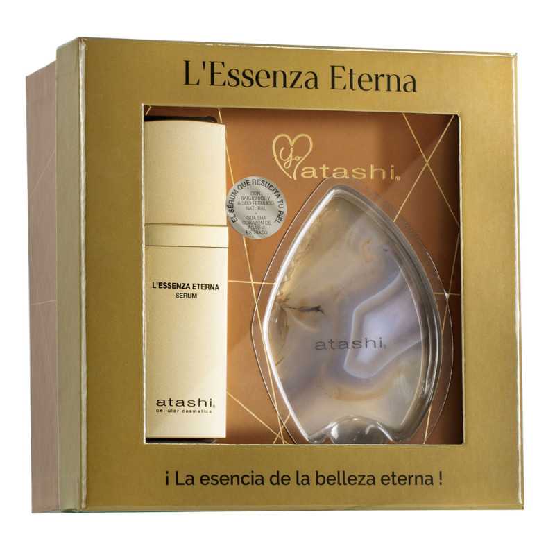 SÉRUM ANTIEDAD L'ESSENZA ETERNA ESTUCHE 2 pz by ATASHI for Woman SÉRUM ANTIEDAD L'ESSENZA ETERNA ESTUCHE 2 pz by ATASHI for Woman