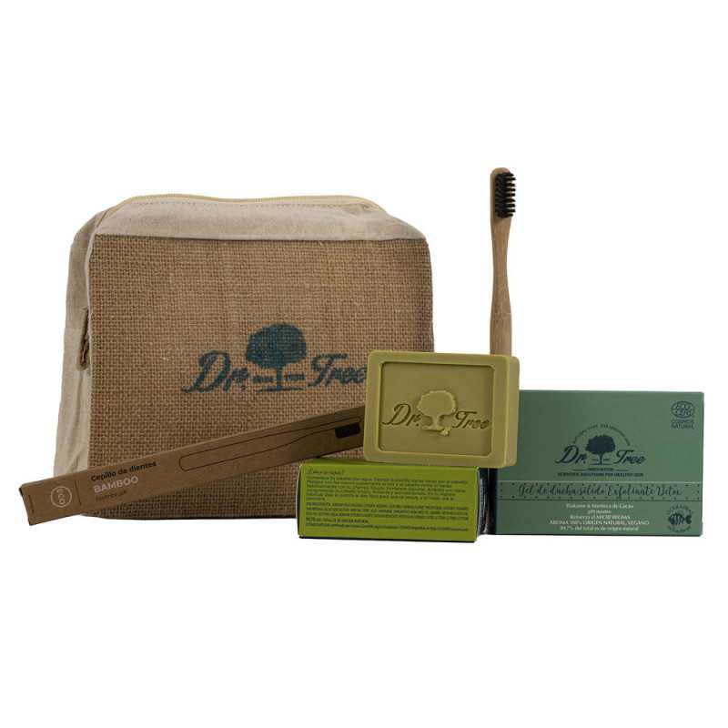 CHAMPÚ Y GEL SÓLIDOS PIEL SENSIBLE ESTUCHE 4 pz by DR. TREE for Unisex