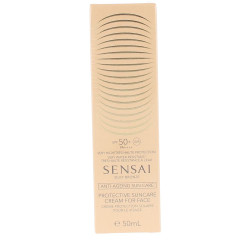 SILKY BRONZE protective suncare cream for face SPF50+ 50 ml by SENSAI for Unisex