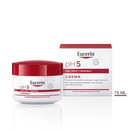 PH5 crema piel sensible 75 ml by EUCERIN for Unisex