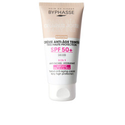 CREMA FACIAL antiedad con color SPF50 medium 50 ml by BYPHASSE for Woman