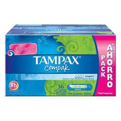 Tampón Tampax Compak Super 36 U
