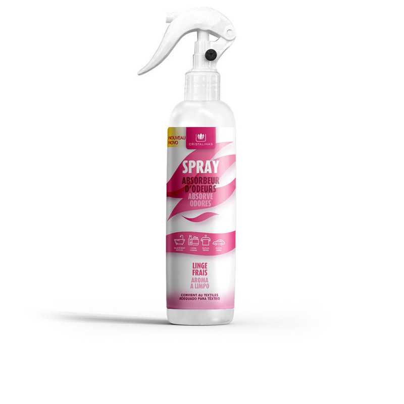SPRAY absorbe olores aroma a limpio 250 ml by CRISTALINAS for Unisex SPRAY absorbe olores aroma a limpio 250 ml by CRISTALINAS for Unisex