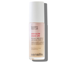SKIN GLOW MAKEUP base de maquillaje luminosa 02 Beige 30 ml by SENSILIS for Woman