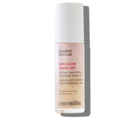 SKIN GLOW MAKEUP base de maquillaje luminosa 05 Peche Dore 30 ml by SENSILIS for Woman