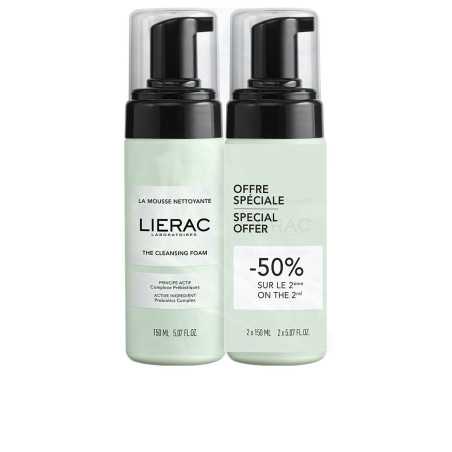 DESMAQUILLANTE espuma limpiadora pack 2 x 150 ml by LIERAC for Woman
