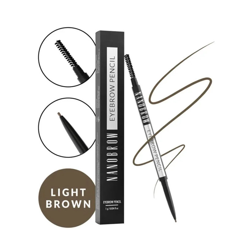 Crayon à sourcils Nanobrow Brun clair 1 g