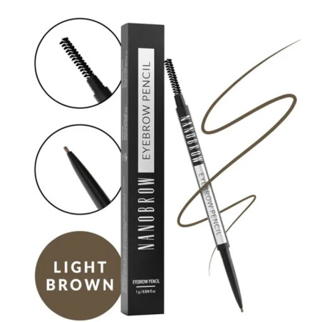 Crayon à sourcils Nanobrow Brun clair 1 g