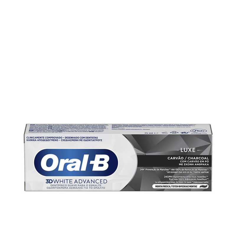 3D WHITE LUXE pasta dentífrica carbón 75 ml by ORAL-B for Unisex 3D WHITE LUXE pasta dentífrica carbón 75 ml by ORAL-B for Unisex