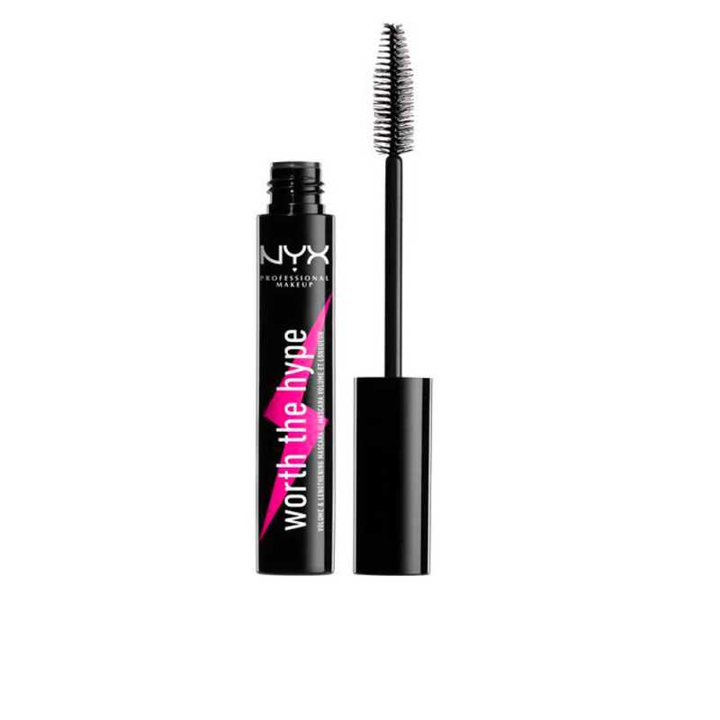 WORTH THE HYPE volume lengthening mascara black by NYX PROFESSIONAL MAKE UP for Unisex WORTH THE HYPE volume lengthening mascara black by NYX PROFESSIONAL MAKE UP for Unisex