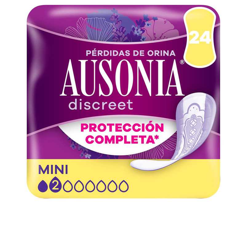 DISCREET compresas incontinencia mini 24 u by AUSONIA for Woman DISCREET compresas incontinencia mini 24 u by AUSONIA for Woman