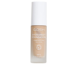 HYDRAMATT base de maquillaje SPF15 008 medium neutral 30 ml by GOSH for Unisex