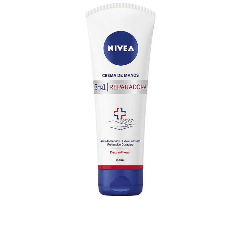 REPARADORA crema de manos 3 en 1 100 ml by NIVEA for Unisex REPARADORA crema de manos 3 en 1 100 ml by NIVEA for Unisex