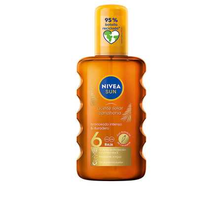 SUN ZANAHORIA aceite solar SPF6 200 ml by NIVEA for Unisex