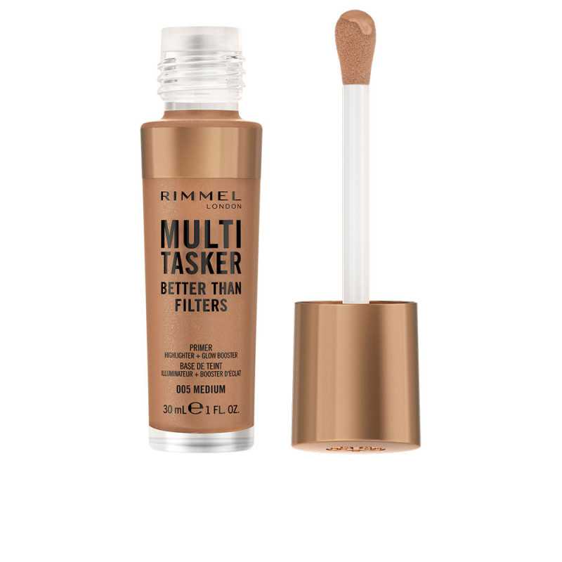 MULTI TASKER prebase iluminadora 005 medium 30 ml by RIMMEL LONDON for Unisex MULTI TASKER prebase iluminadora 005 medium 30 ml by RIMMEL LONDON for Unisex