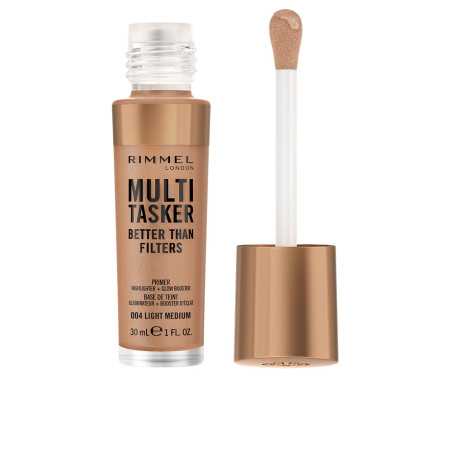 MULTI TASKER prebase iluminadora 004 light medium 30 ml by RIMMEL LONDON for Unisex