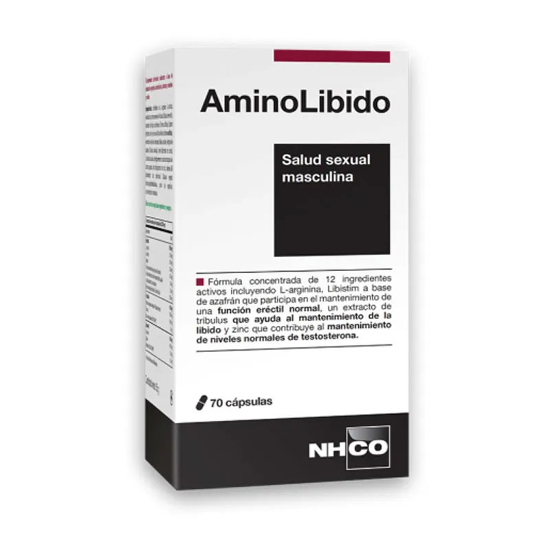 Nhco - AminoLibido - Salute sessuale maschile - 70 capsule