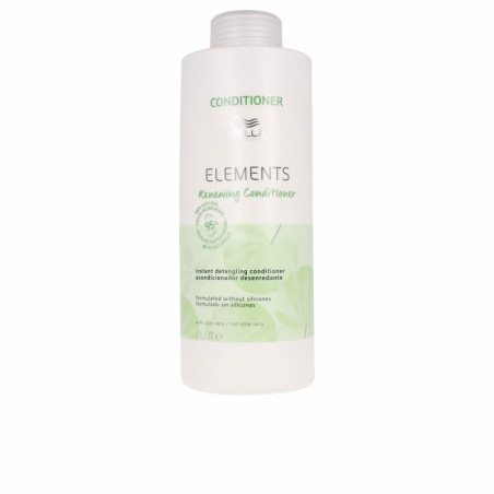 ELEMENTS Acondicionador Renovador Suave Sin Siliconas Todo tipo de Cabellos 1000 ml by WELLA PROFESSIONALS for Woman