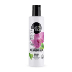 Après-shampoing Organic Shop Natura Siberica Orchidée et Menthe pour cheveux normaux 280 ml
