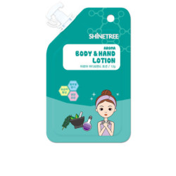 AROMA body & hand lotion 12 ml by SHINETREE for Unisex