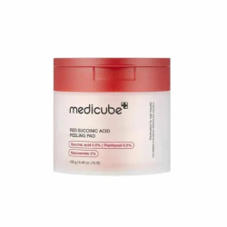 Medicube Red Peeling com Ácido Succínico - 70 Discos